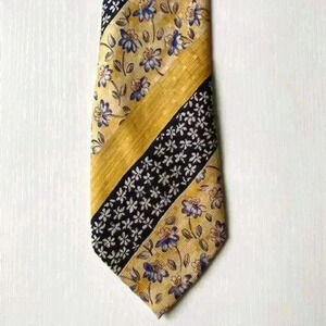 AMERICA Y2K Vintage Silk Tie Made in Italy